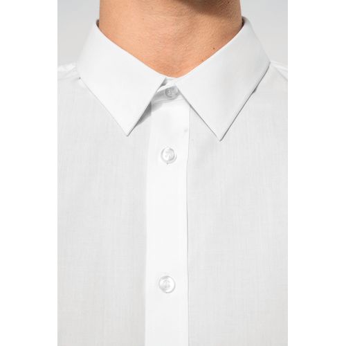 Chemise popeline polycoton sans poche entretien facile homme - 3