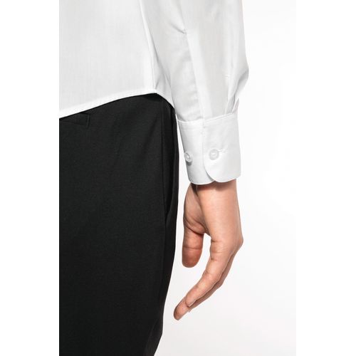 Chemise popeline polycoton sans poche entretien facile femme - 18