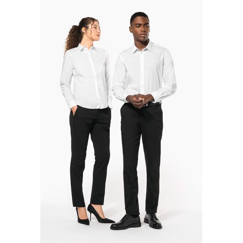 Chemise popeline polycoton sans poche entretien facile femme - 25