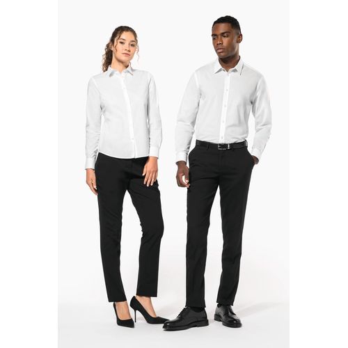 Chemise popeline polycoton sans poche entretien facile femme - 24