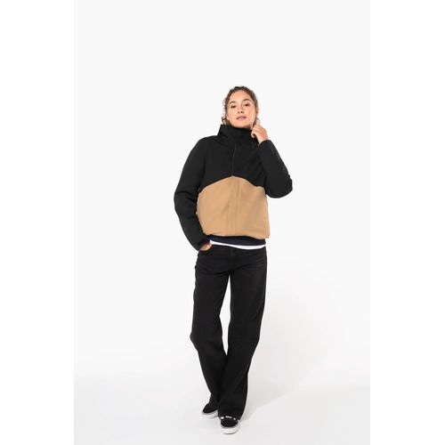 Parka 3-en-1 imperméable à capuche bicolore unisexe - 15