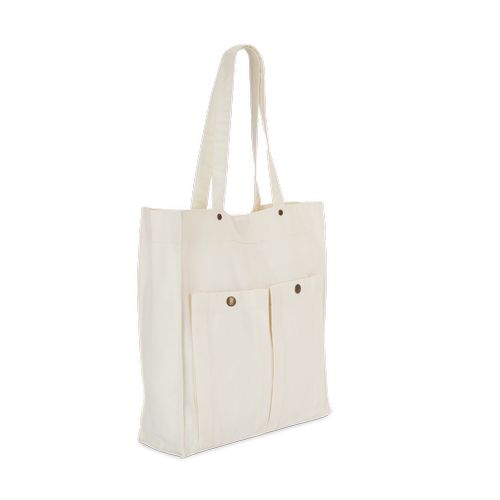 Sac à main à double poche frontale