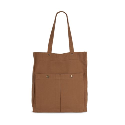 Sac à main à double poche frontale
