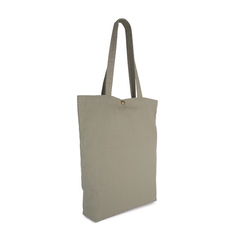 Sac shopping délavé en coton - 7