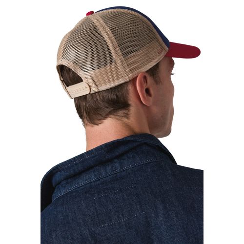 Casquette trucker 5 panneaux en coton canvas - K-up Gold Label - 3
