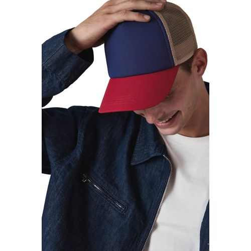 Casquette trucker 5 panneaux en coton canvas - K-up Gold Label - 2