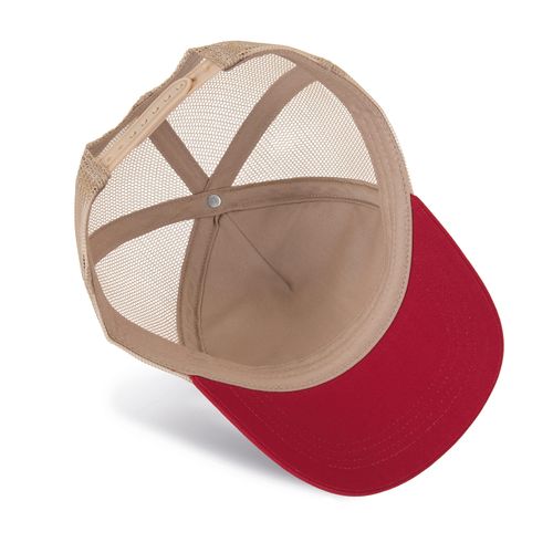 Casquette trucker 5 panneaux en coton canvas - K-up Gold Label - 5