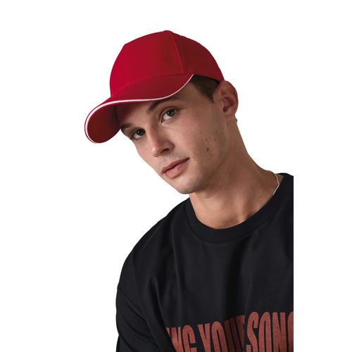 Casquette 5 panneaux avec sandwich - K-up Gold Label - 5