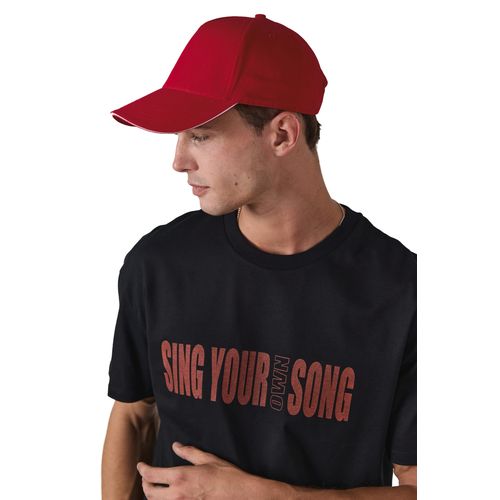 Casquette 5 panneaux avec sandwich - K-up Gold Label - 4