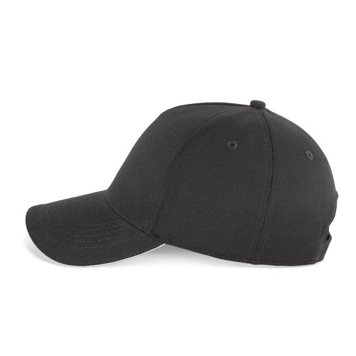 Casquette 5 panneaux avec sandwich - K-up Gold Label - 10