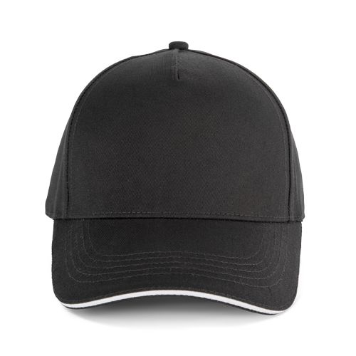 Casquette 5 panneaux avec sandwich - K-up Gold Label - 7