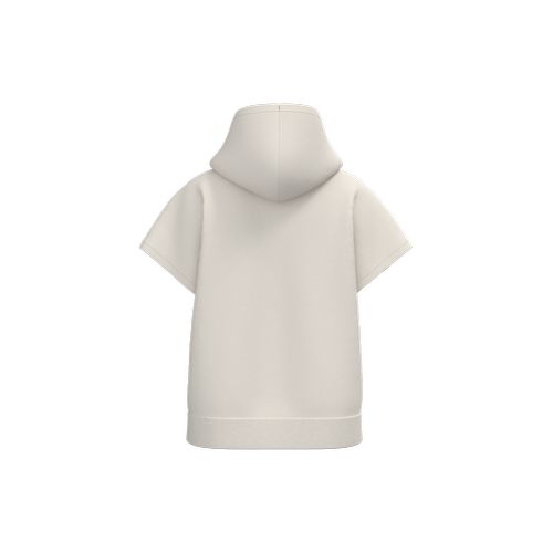 Sweat-shirt écoresponsable à capuche oversize sans manches French Terry femme