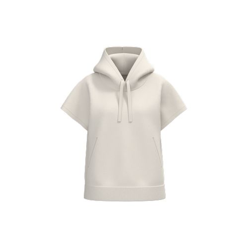 Sweat-shirt écoresponsable à capuche oversize sans manches French Terry femme