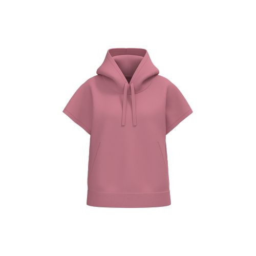 Sweat-shirt écoresponsable à capuche oversize sans manches French Terry femme - 9