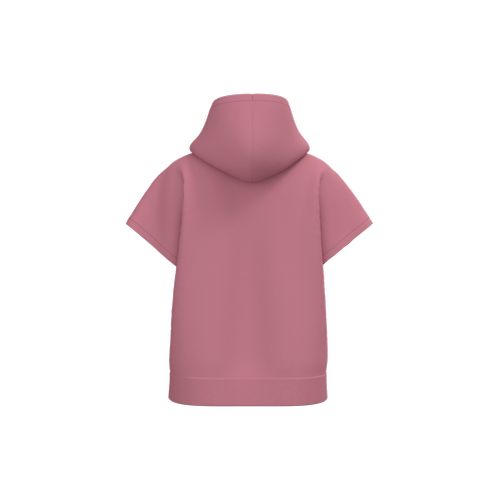 Sweat-shirt écoresponsable à capuche oversize sans manches French Terry femme - 10