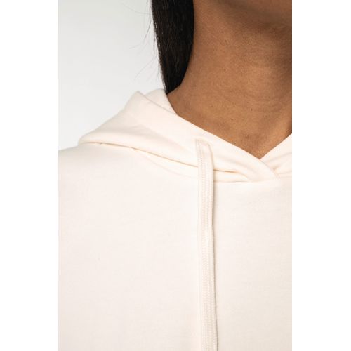Sweat-shirt écoresponsable à capuche oversize sans manches French Terry femme