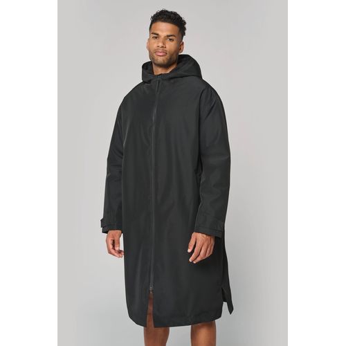 Parka longue doublée sherpa unisexe - 1