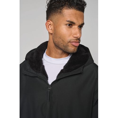 Parka longue doublée sherpa unisexe - 10