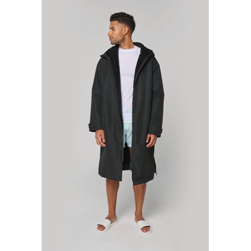 Parka longue doublée sherpa unisexe - 4