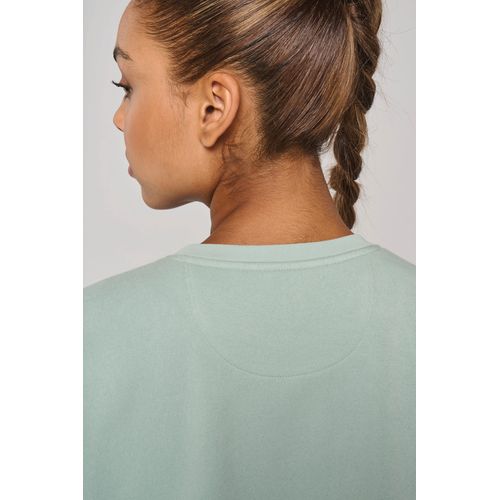Sweat-shirt crop à manches courtes col rond femme - 7