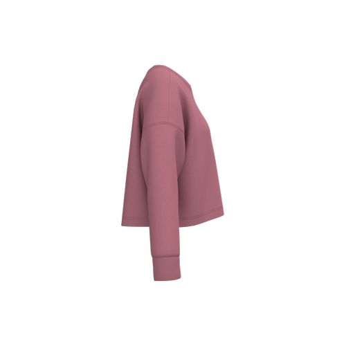 Sweat-shirt crop col rond femme - 12