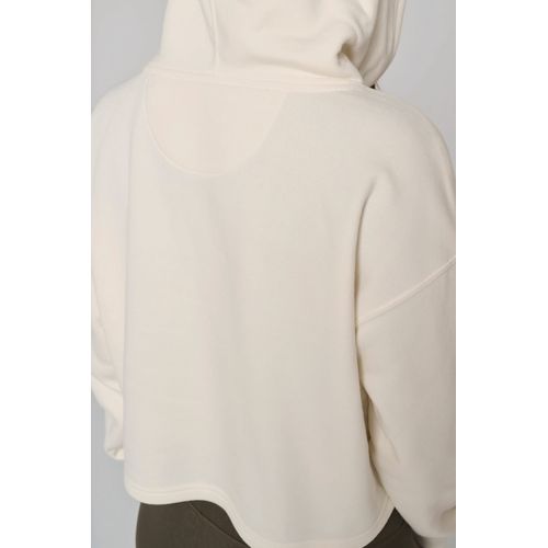 Sweat-shirt crop à capuche femme - 8