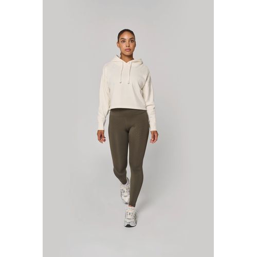 Sweat-shirt crop à capuche femme - 4