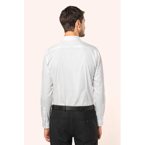 Chemise popeline en coton Supima® homme - 2