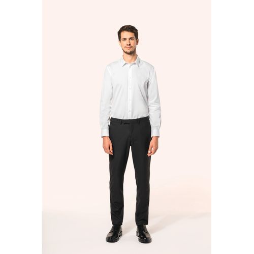 Chemise popeline en coton Supima® homme - 8