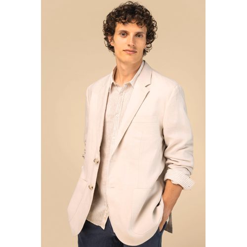 Blazer délavé en lin homme thumbnail 5