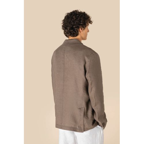 Blazer délavé en lin homme - 5