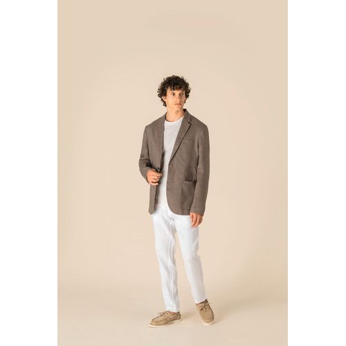Blazer délavé en lin homme - 2