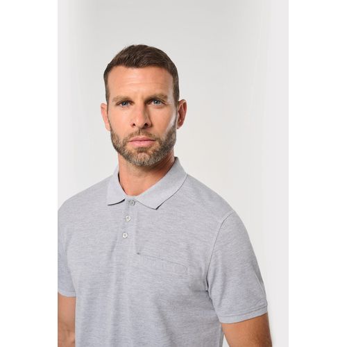 Polo unisexe écoresponsable avec poche poitrine - 12