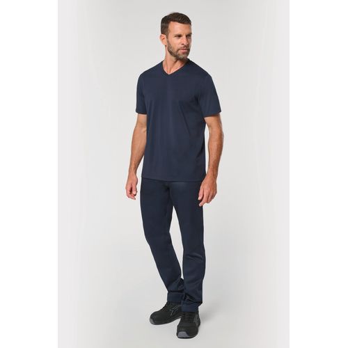 T-shirt écoresponsable col V antibactérien homme - 4