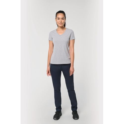 T-shirt écoresponsable col V antibactérien femme - 5