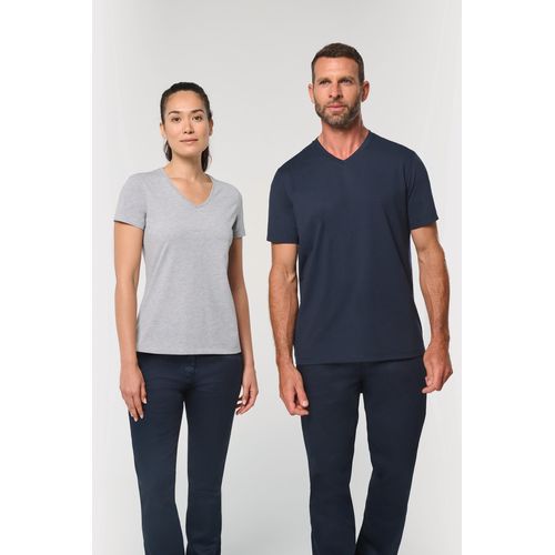 T-shirt écoresponsable col V antibactérien femme - 6