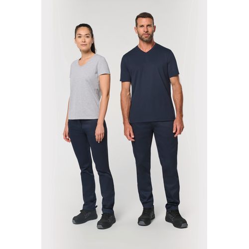 T-shirt écoresponsable col V antibactérien femme - 8