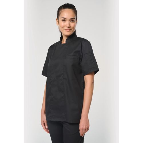 Veste de cuisine écoresponsable manches courtes unisexe - 8
