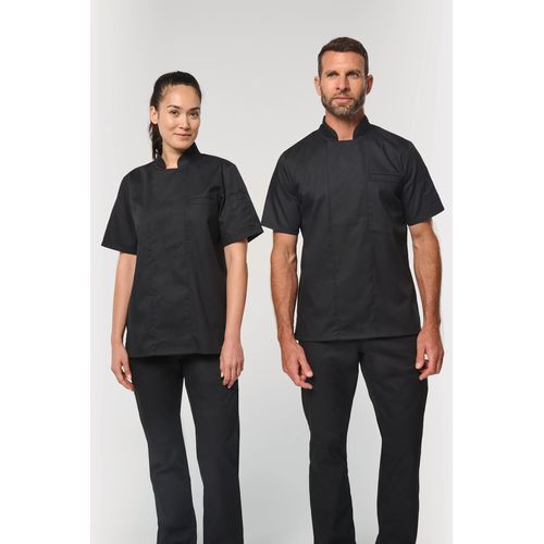 Veste de cuisine écoresponsable manches courtes unisexe - 1