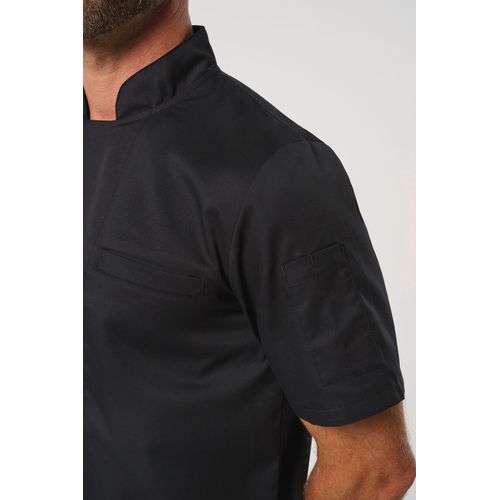 Veste de cuisine écoresponsable manches courtes unisexe - 16