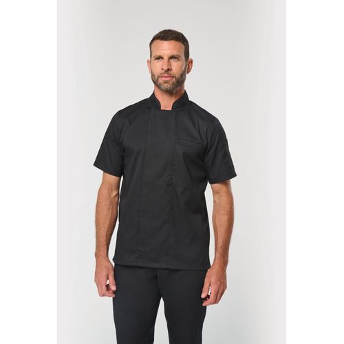 Veste de cuisine écoresponsable manches courtes unisexe - 2