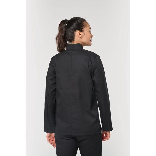 Veste de cuisine écoresponsable manches longues unisexe