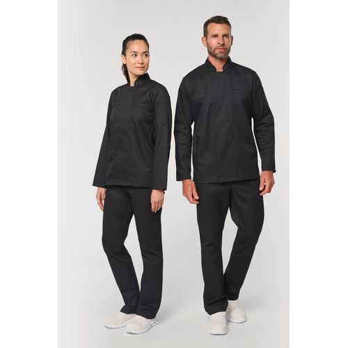 Veste de cuisine écoresponsable manches longues unisexe