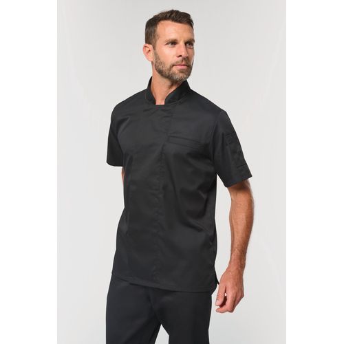 Veste de cuisine écoresponsable et respirante manches courtes unisexe - 4