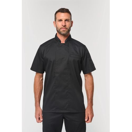 Veste de cuisine écoresponsable et respirante manches courtes unisexe - 2