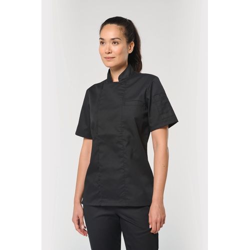 Veste de cuisine écoresponsable et respirante manches courtes unisexe - 9