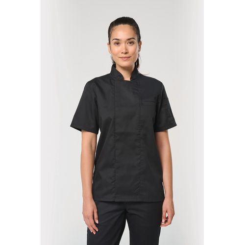 Veste de cuisine écoresponsable et respirante manches courtes unisexe - 7