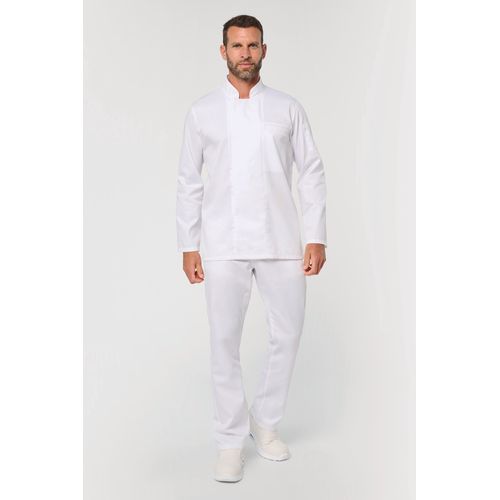 Veste de cuisine écoresponsable et respirante manches longues unisexe - 5