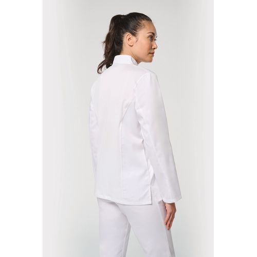 Veste de cuisine écoresponsable et respirante manches longues unisexe - 8
