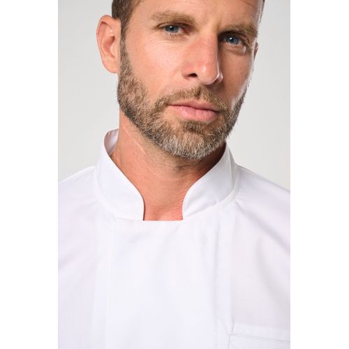 Veste de cuisine écoresponsable et respirante manches longues unisexe - 16